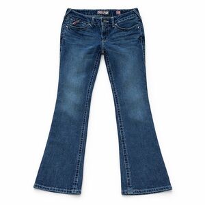 Ariat Women’s FR DuraStretch Entwined Mid -rise Boot Cut Jeans Size 29S